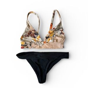 Boys and Arrows floral bikini